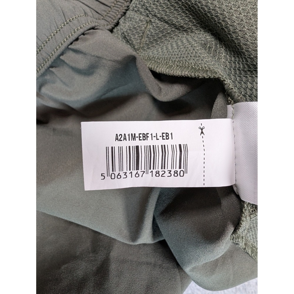 Gymshark Arrival Shorts Mens Large Olive Green Athletic Gym Training A2A1M - Picture 7 of 8